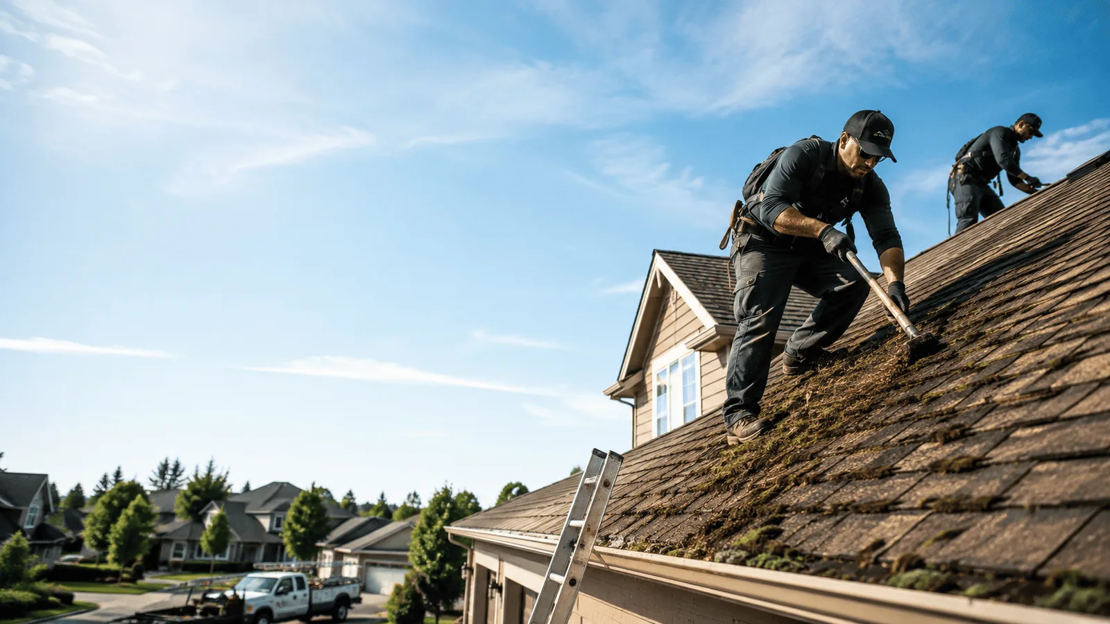 Roof Moss Removal in Plano, TX near me